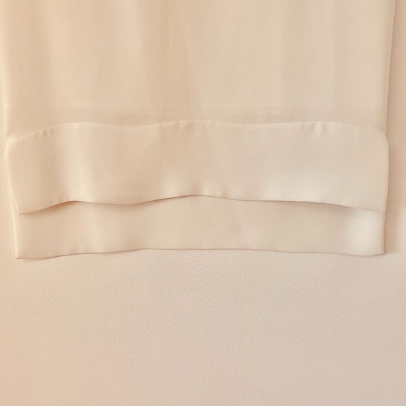 VINCE Ivory/Cream Sleeveless Tunic Blouse - Picture 7 of 13